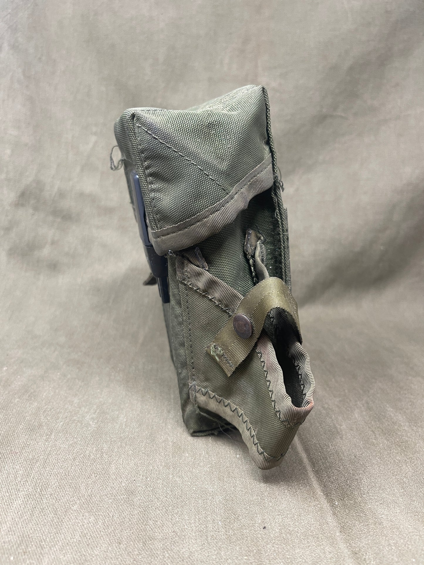 Green US Army Nylon M!^ Ammunition Pouch