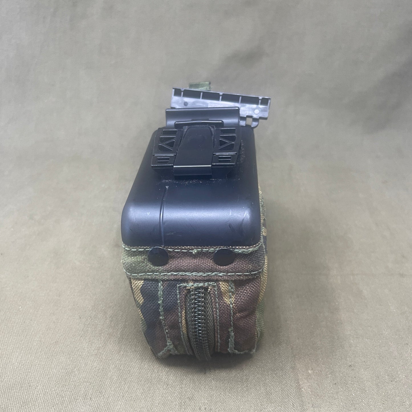 British 100 x 5.56 mm Blank DPM Minimi Ammo Pouch