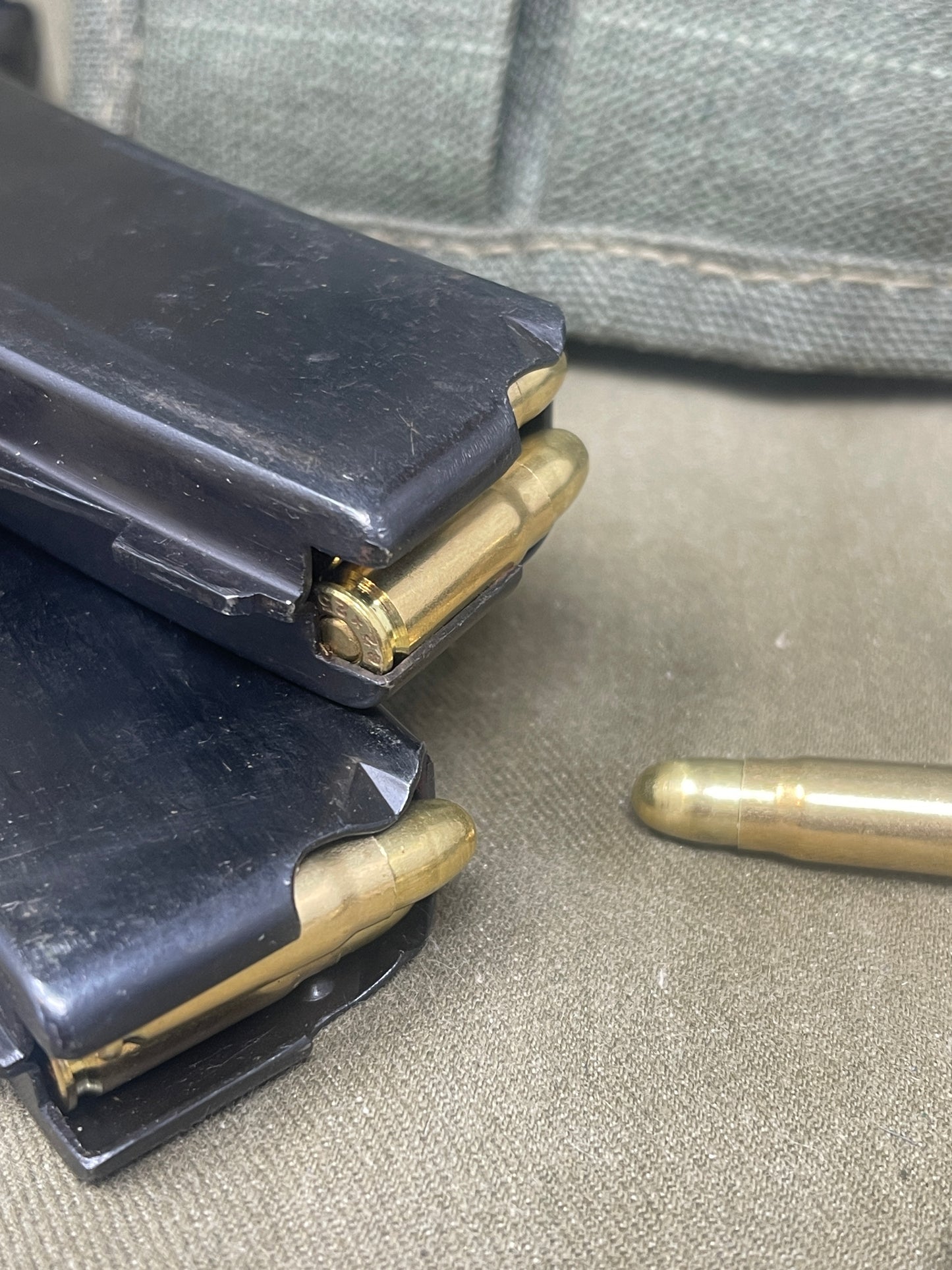 3 x PPS-43 Magazine Pouch with 15 INERT 7.62x25 Rounds β Durable & Authentic
