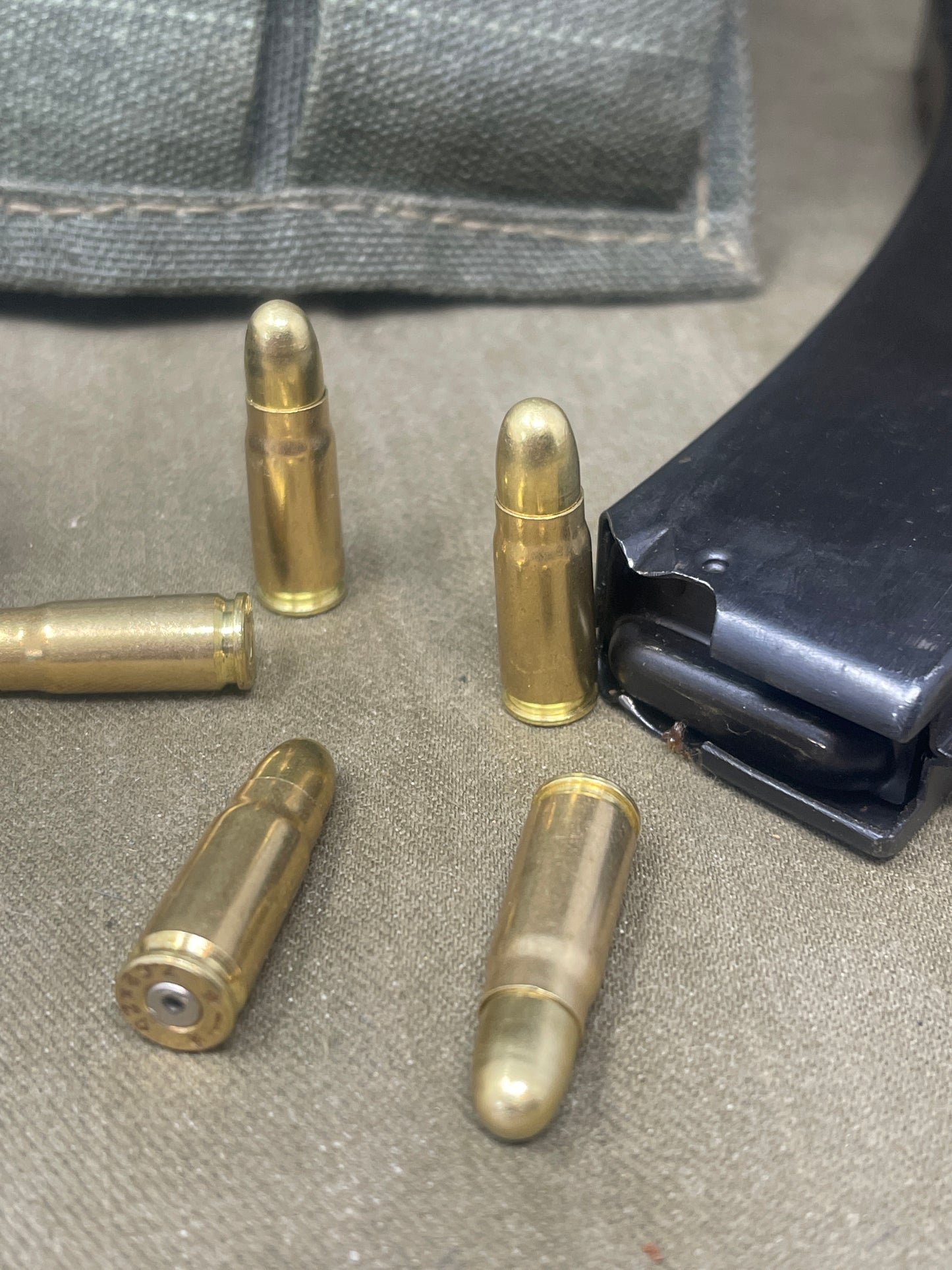 3 x PPS-43 Magazine Pouch with 15 INERT 7.62x25 Rounds β Durable & Authentic