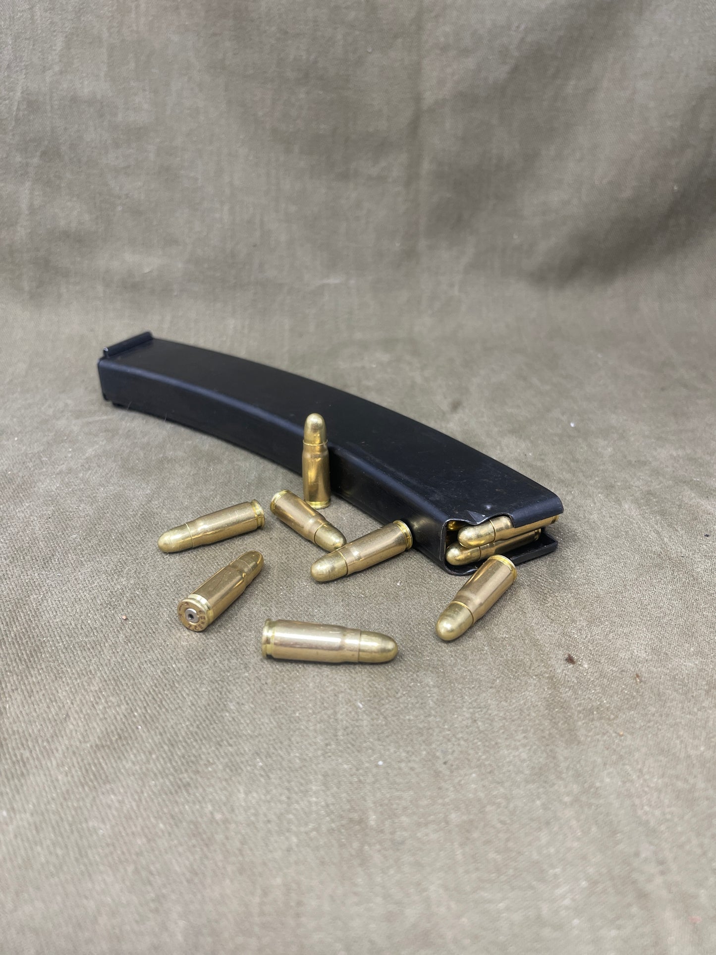 1 x PPS-43 Magazine Pouch with 30 x INERT 7.62x25 Rounds – Durable & Authentic