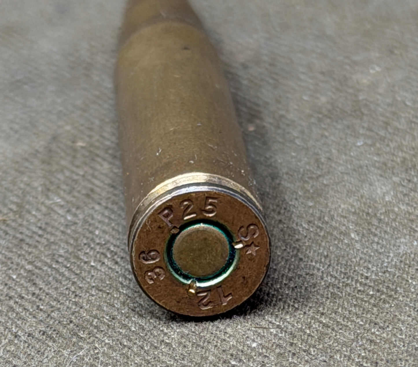 Original Inert German 7.92×57 Mauser Cartridge – P25 S 14 1936 – Pre-WWII Wehrmacht