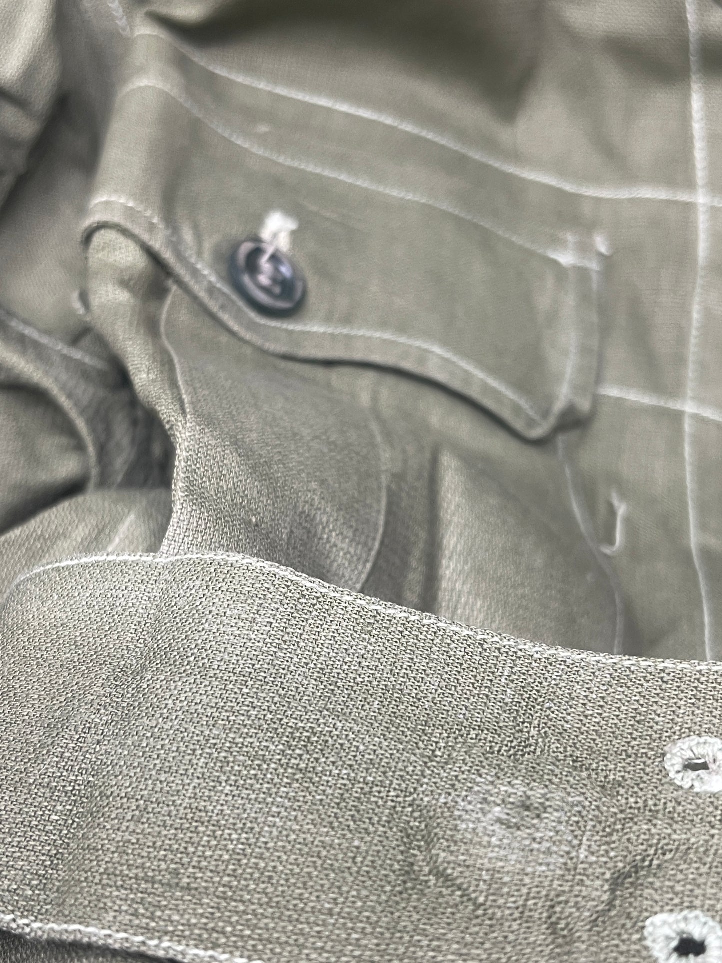 Original 1950 British Army Jungle Green Bush Jacket β Size 4, Christopher Roberts & Co. β Excellent Condition