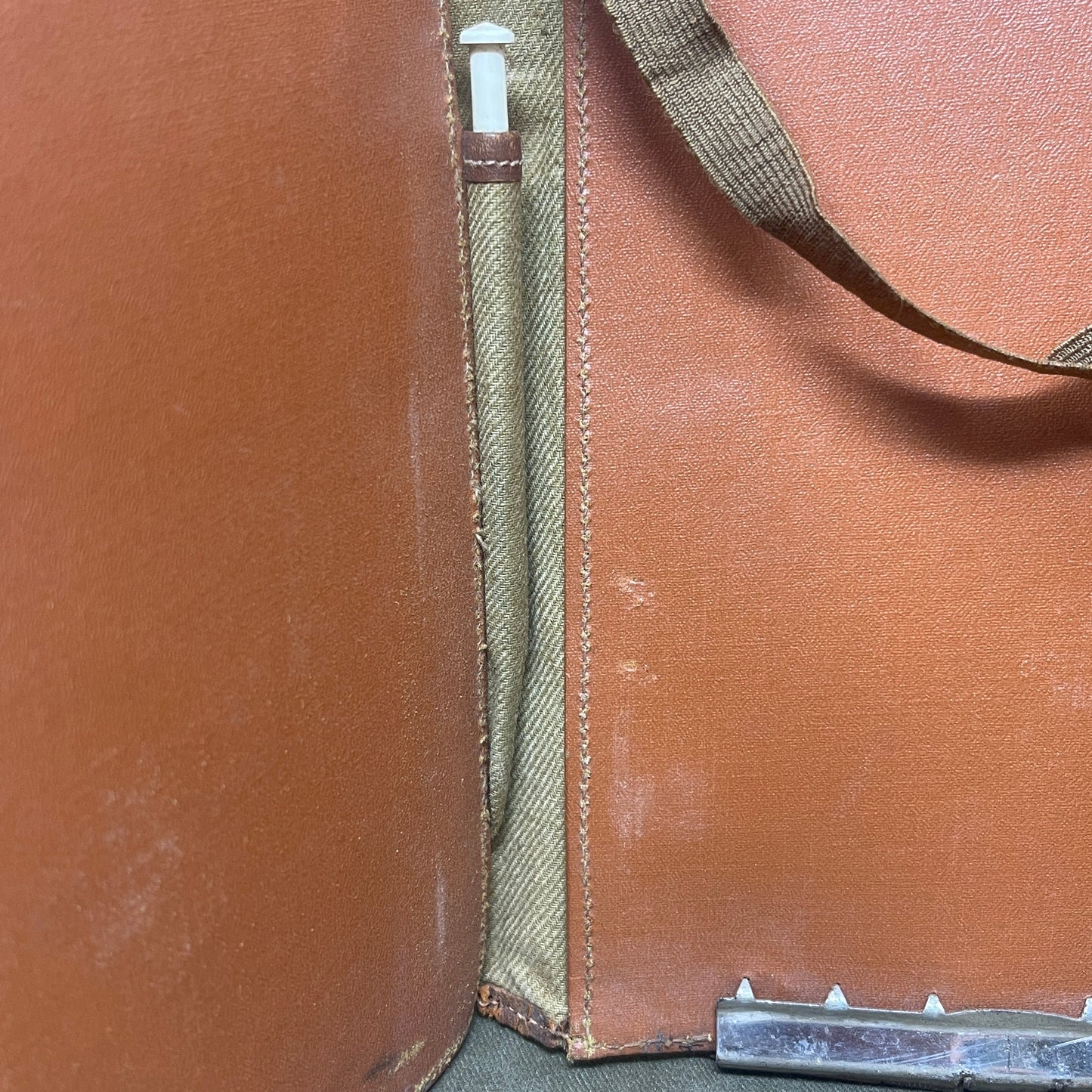 WW1 British Webbing Officers Map Case