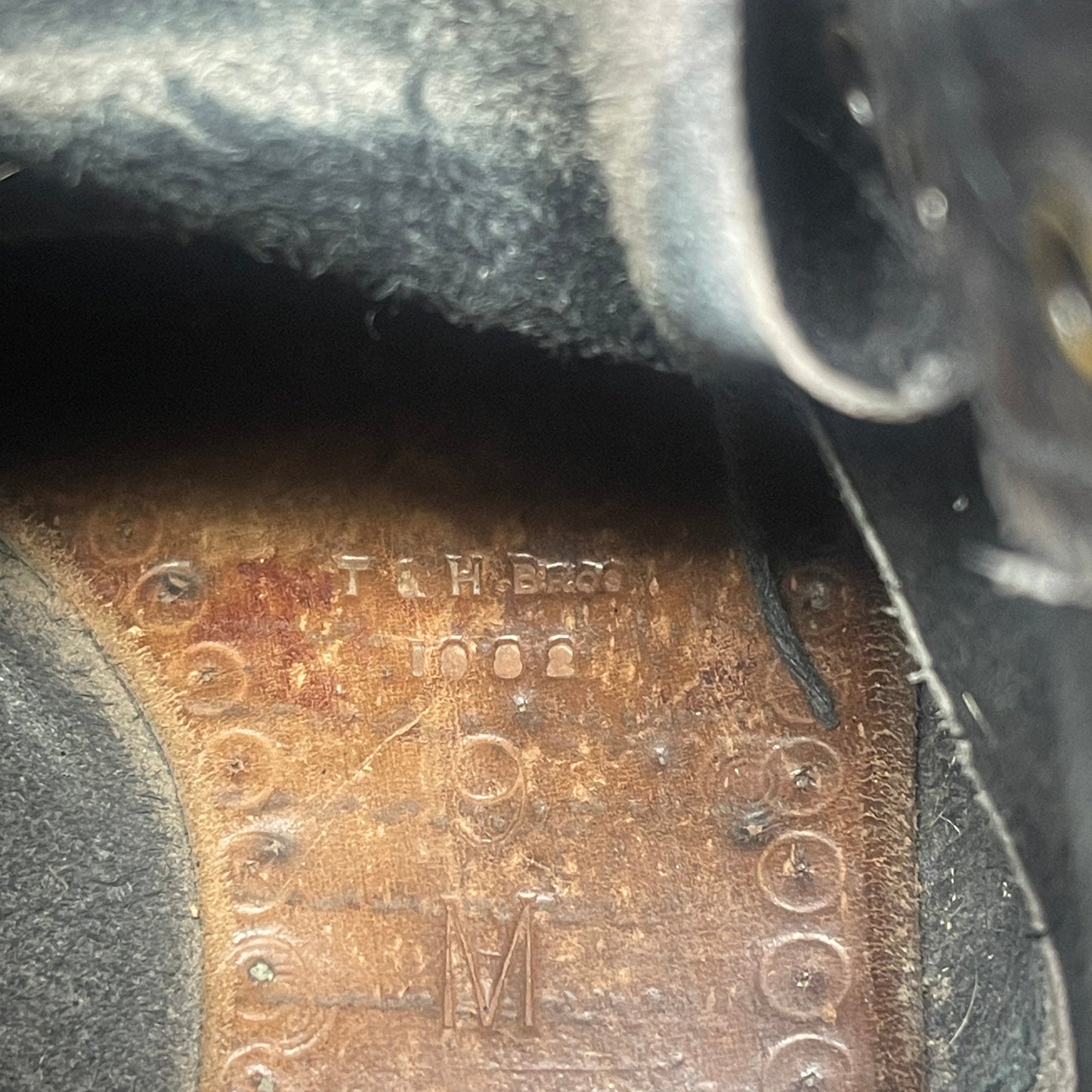 Original British Army Size 9 Pair of 1982 Dated Ammo Boots
