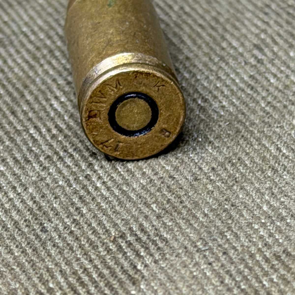 Original WW1 German 9mm Parabellum Cartridge – DWM Karlsruhe 1917 – Inert