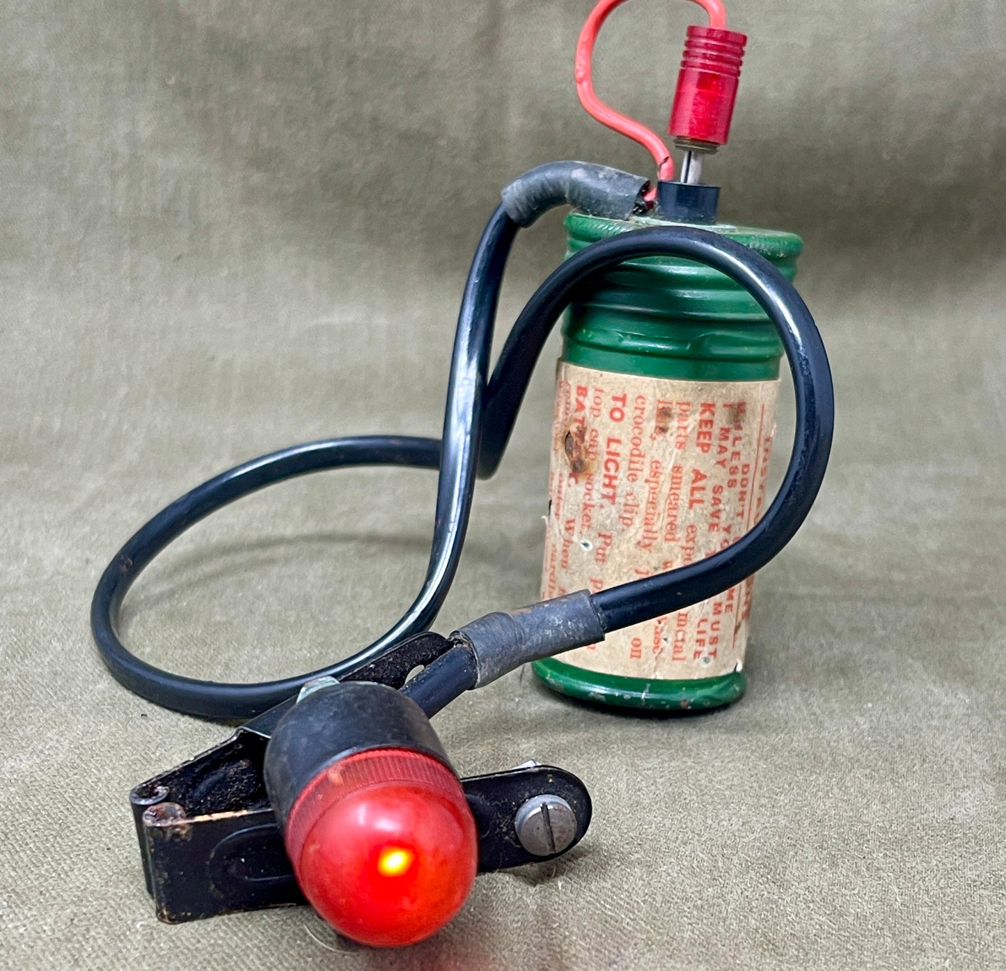 WW2 British EASCO “Life Jacket” Light – Valban Ltd Naval Survival Equipment