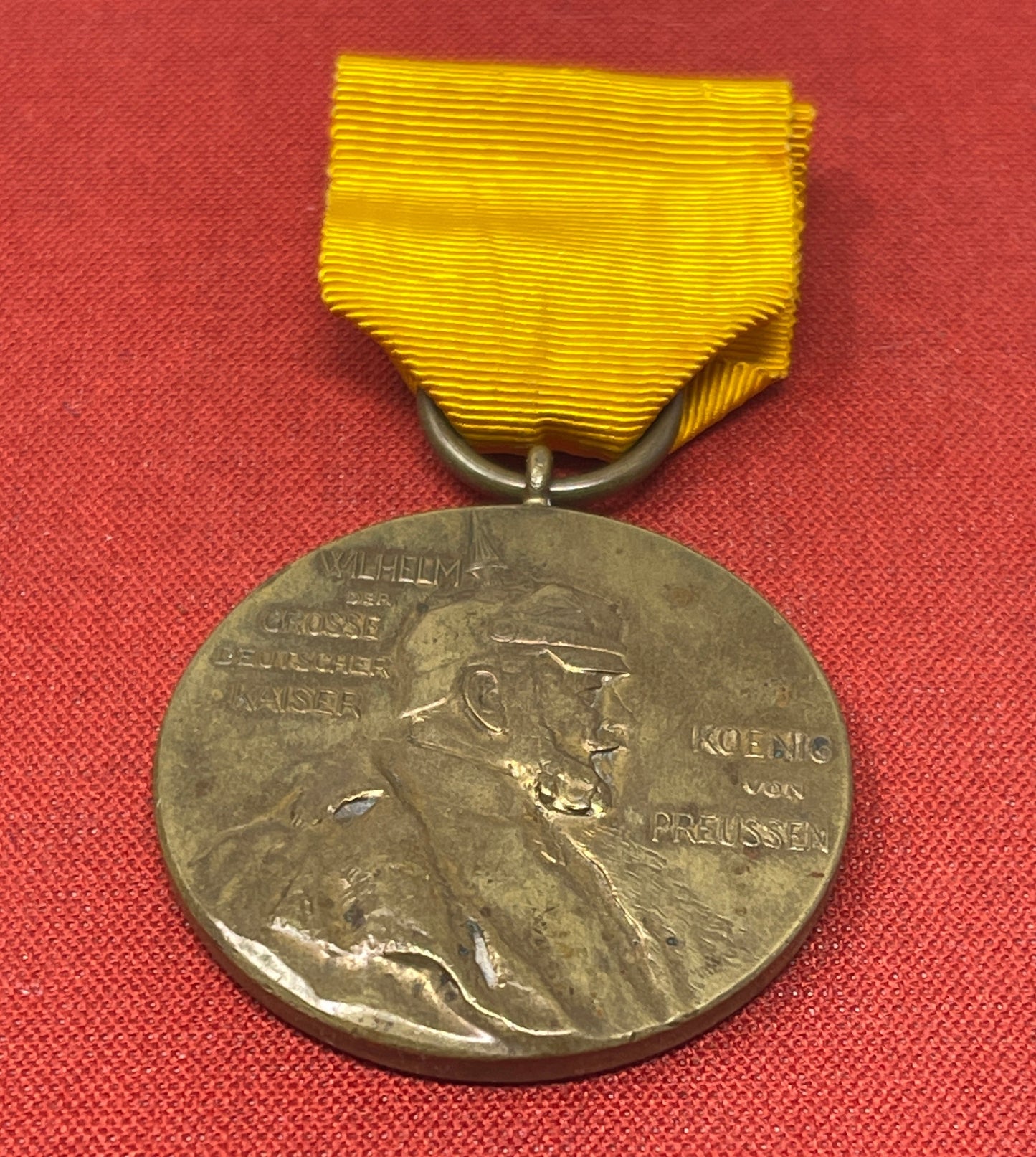 German pre WW1 Prussian Emperor Wilhelm Medal