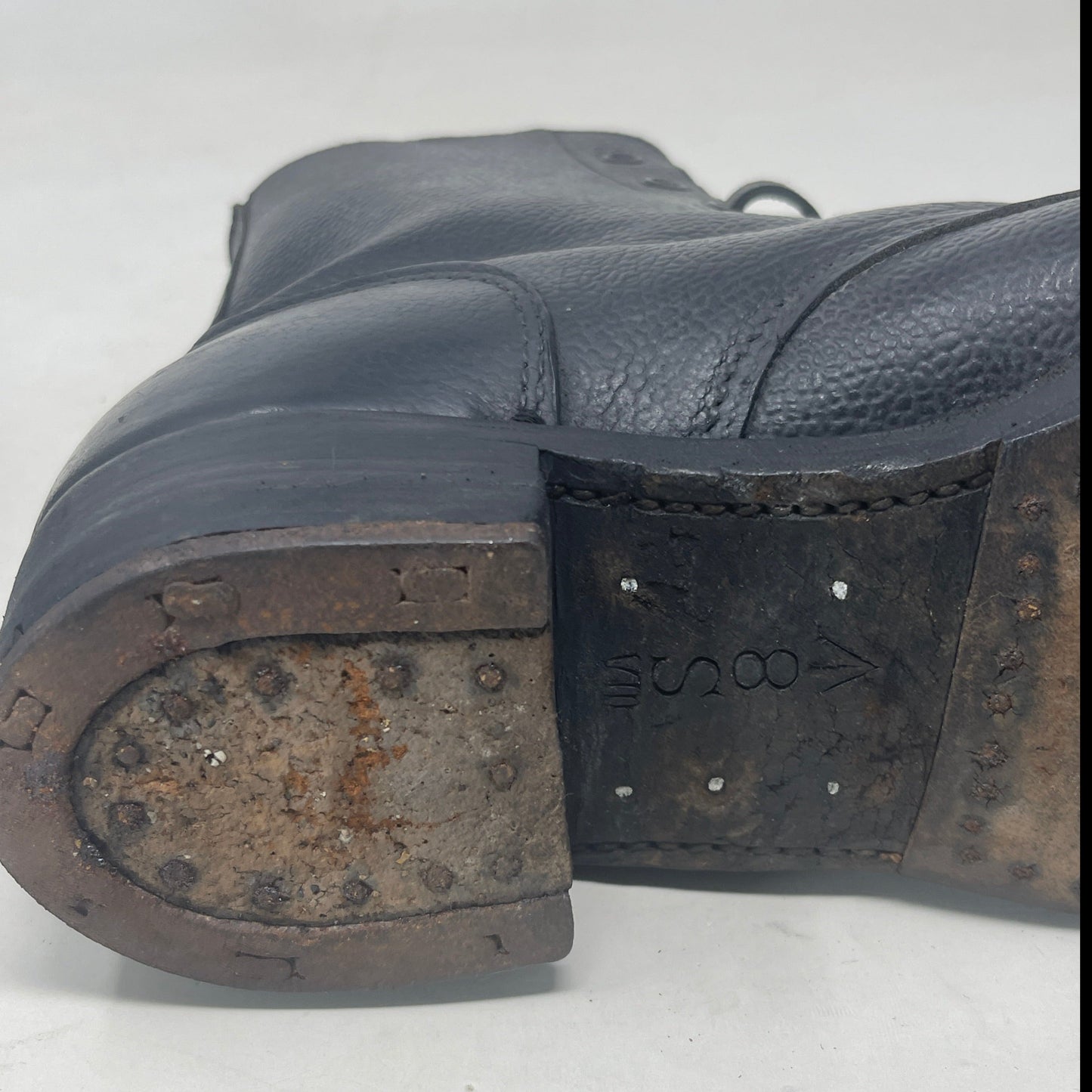 British Army Size 8 Pair of 1943 Dated Ammo Boots