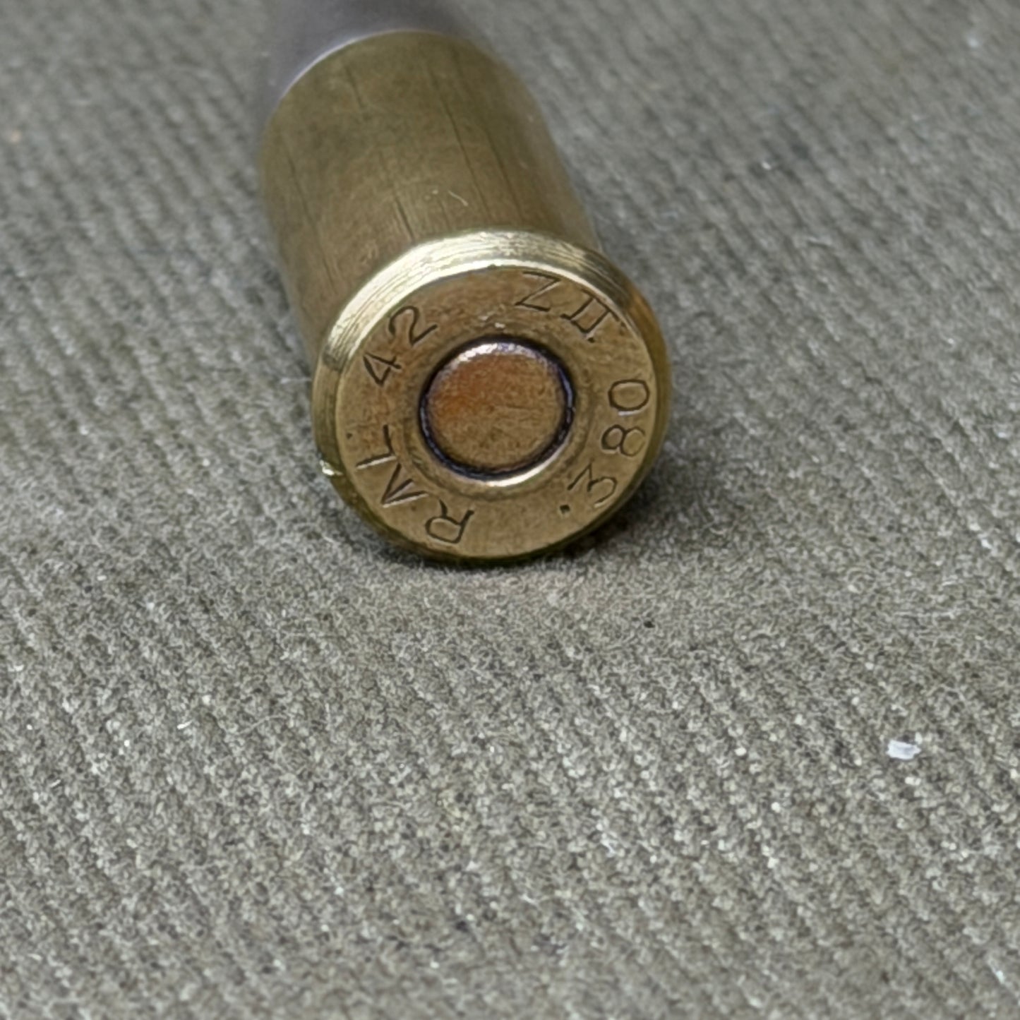 .380 INERT British 1942 Dated Webley Revolver Brass Cartridges RL Royal Laboratory