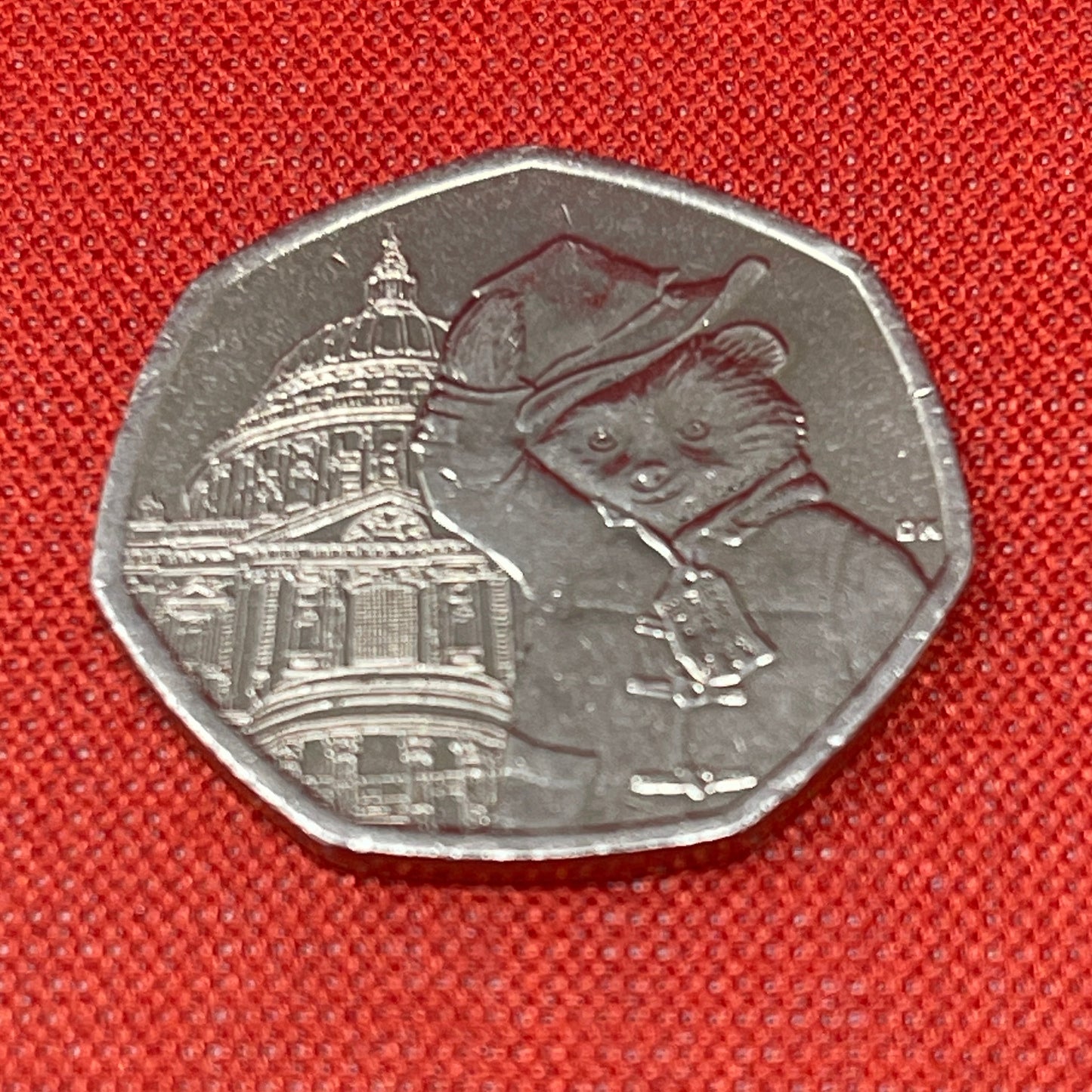 Paddington Bear at St.Pauls Cathedral Fifty Pence