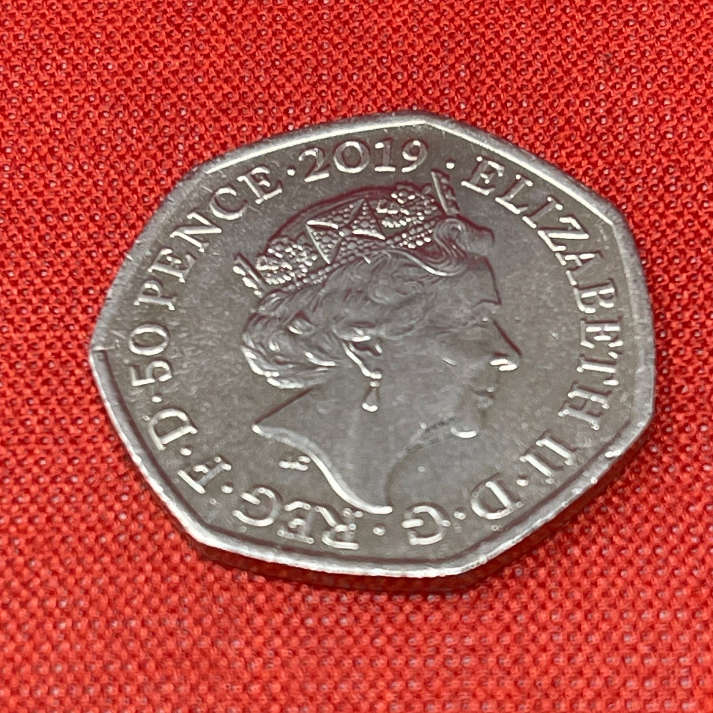 Paddington Bear at St.Pauls Cathedral Fifty Pence