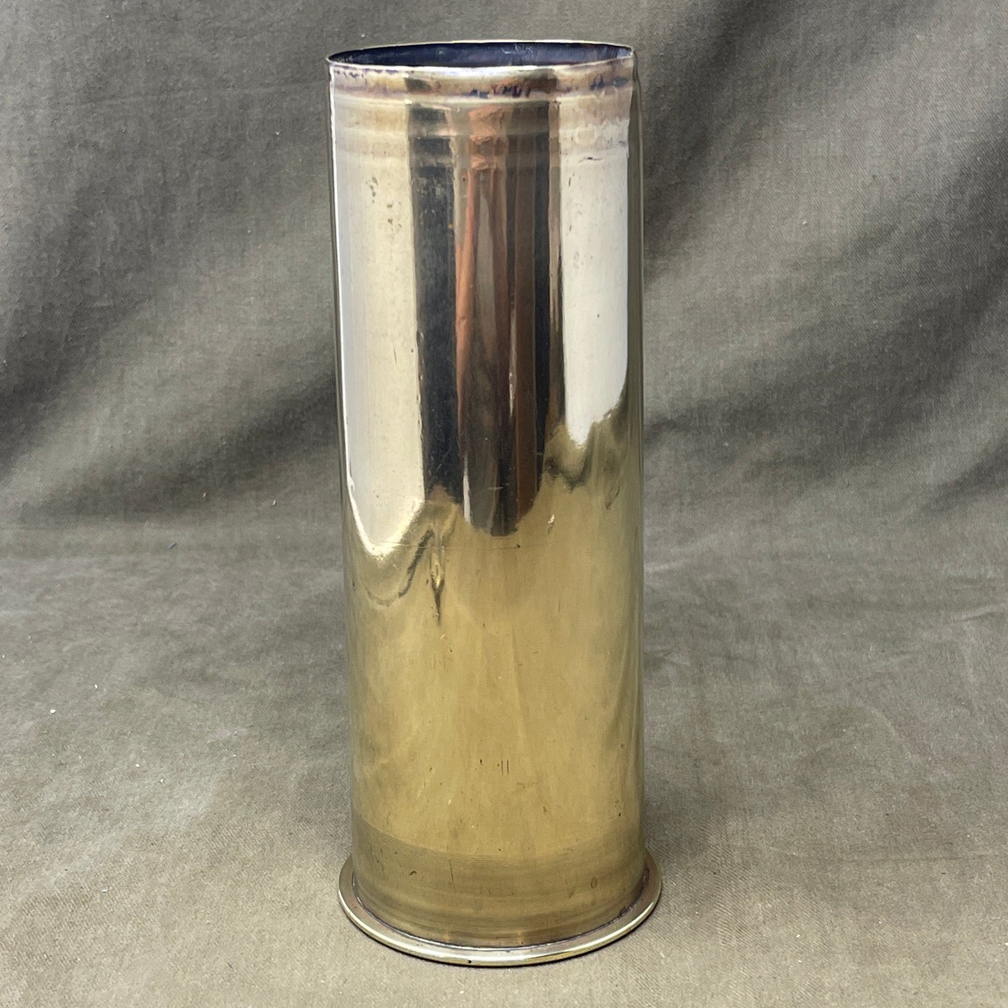 German WW1 Brass 75mm Cartridge