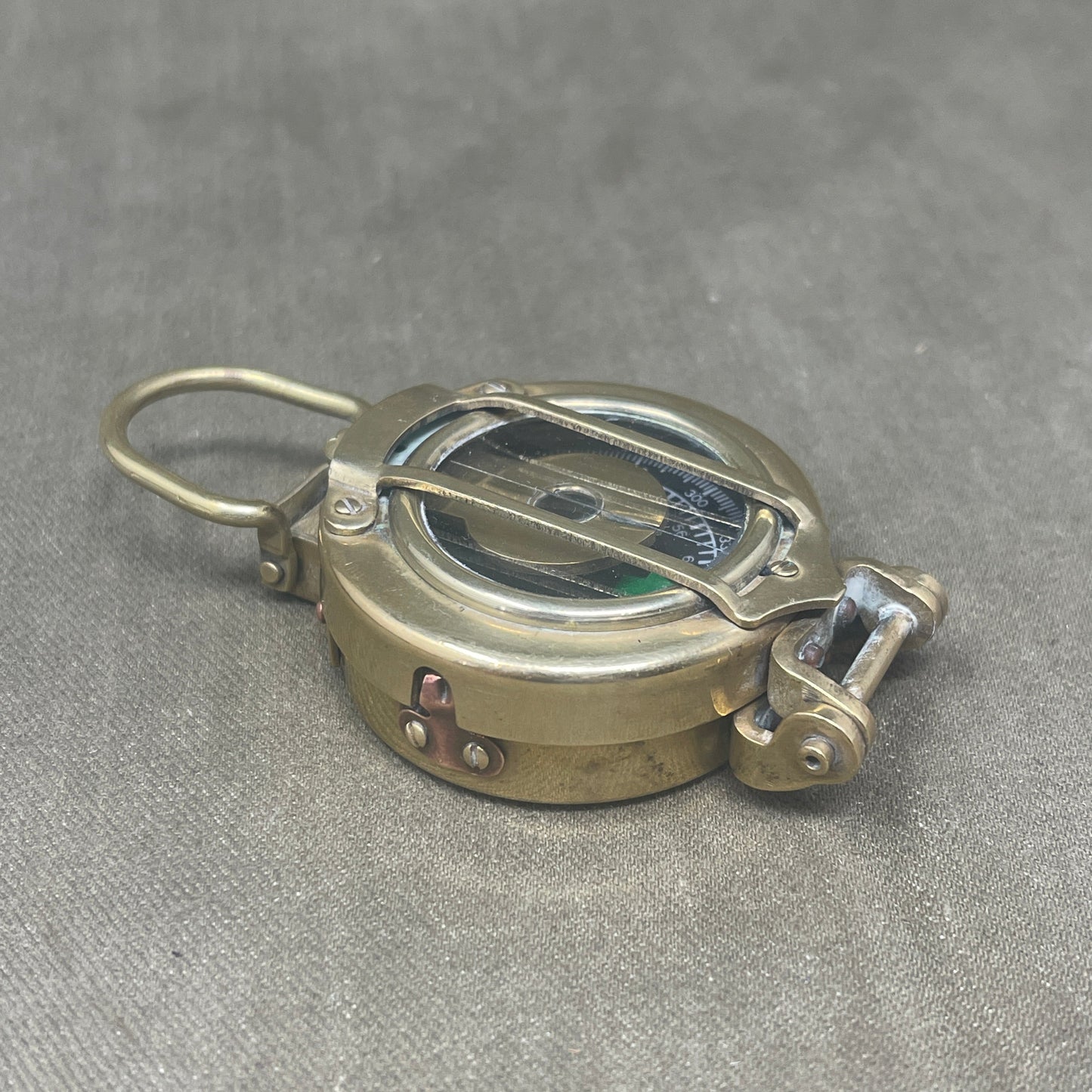 WW1 British Officers Brass Compass by Stanley London