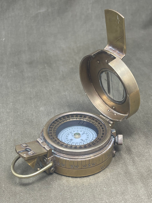 British  Military Prismatic MK III Compass Dated 1940 No NA266322 TG. Co Ltd