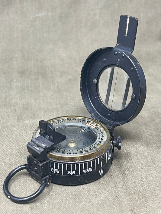 WWII British Prismatic Compass – 1944 T.G. Co Ltd, London NoB 272455