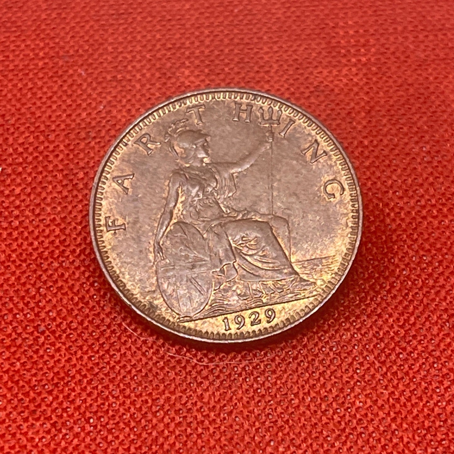 King George V Farthing 1929