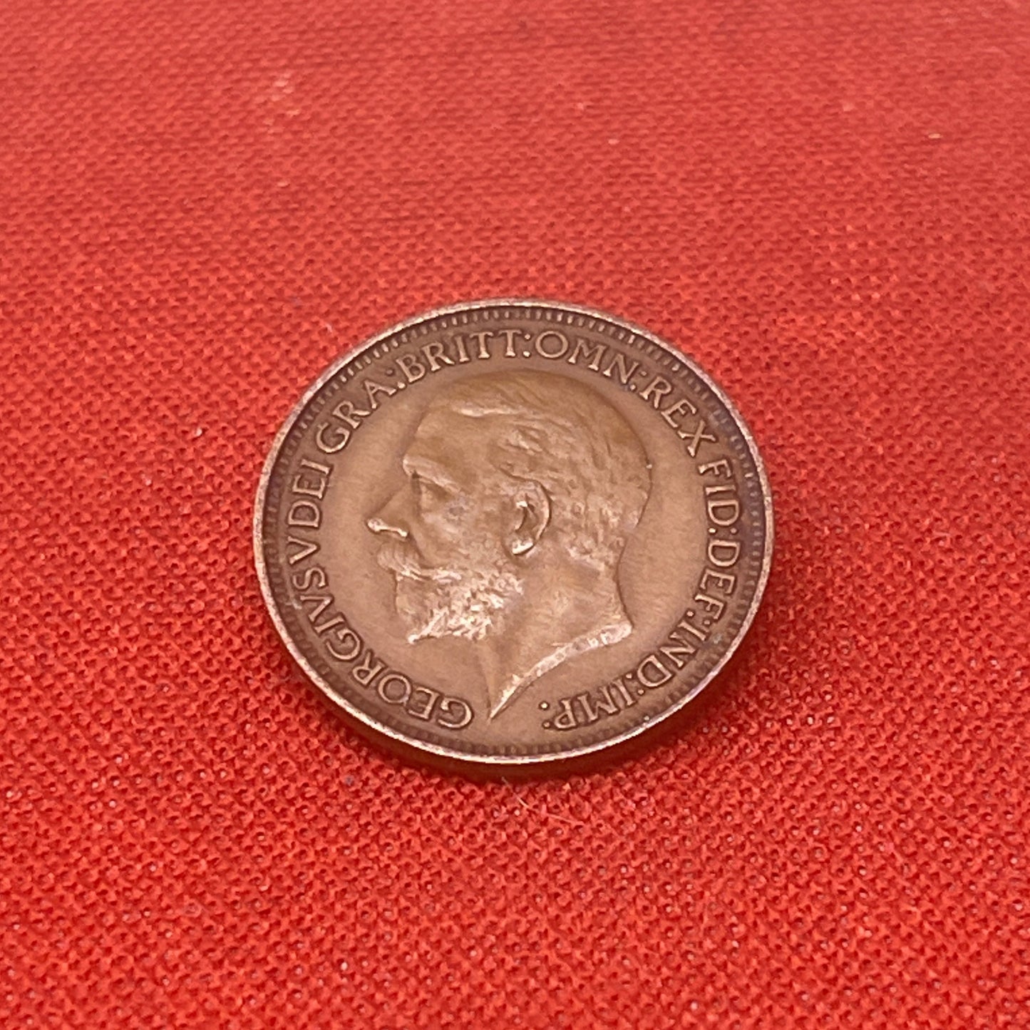 King George V Farthing 1928