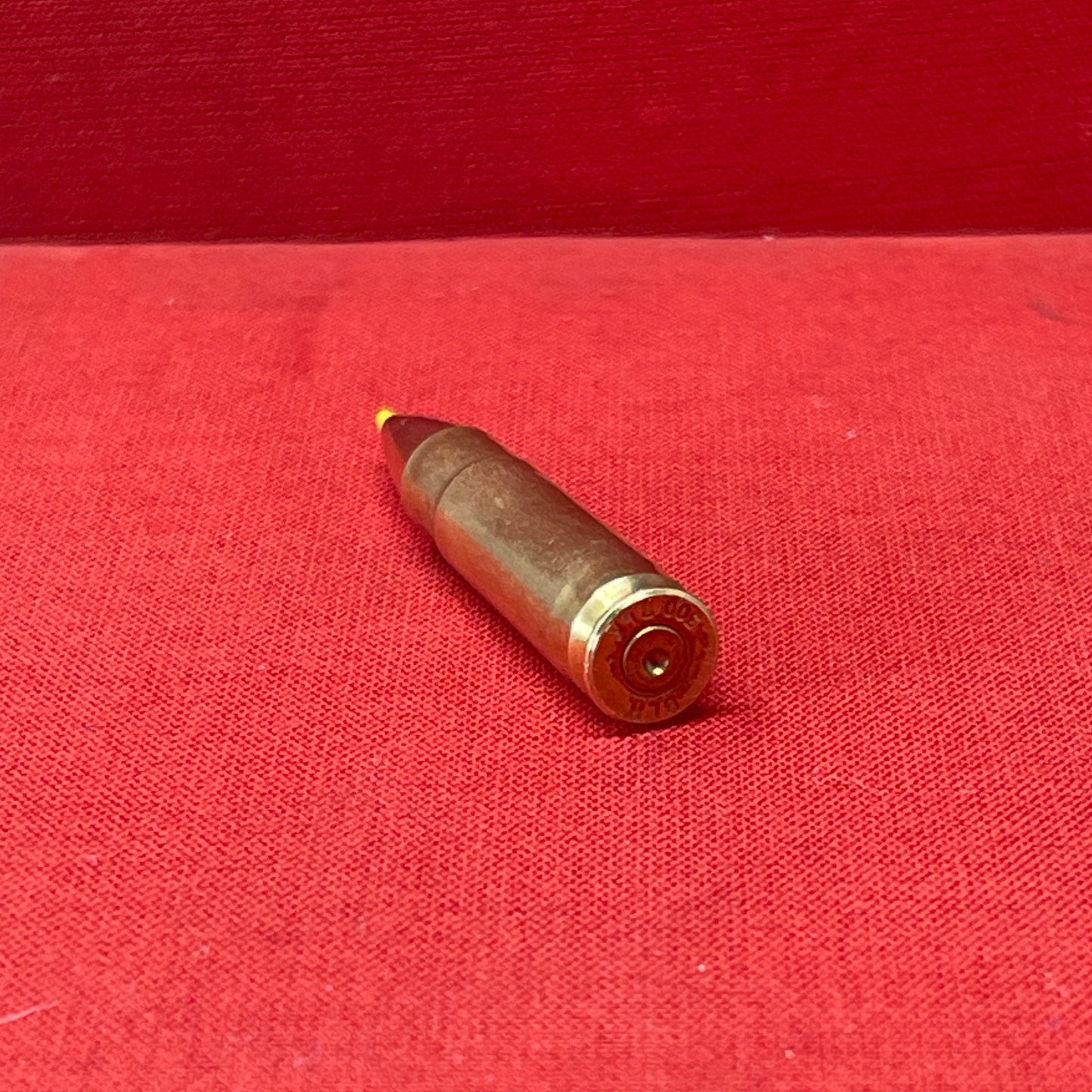 Explore the detailed and safe .300 BLK INERT Round, perfect for training, display, and educational purposes. Ideal for collectors and firearm enthusiasts seeking a realistic, non-functional replica