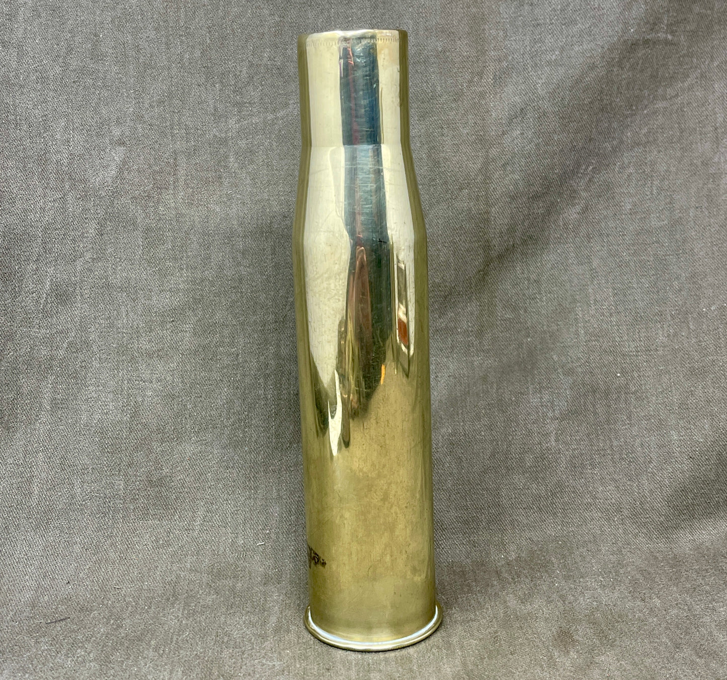 US Army WW2 37MM M16 Brass Cartridge Case : 1942