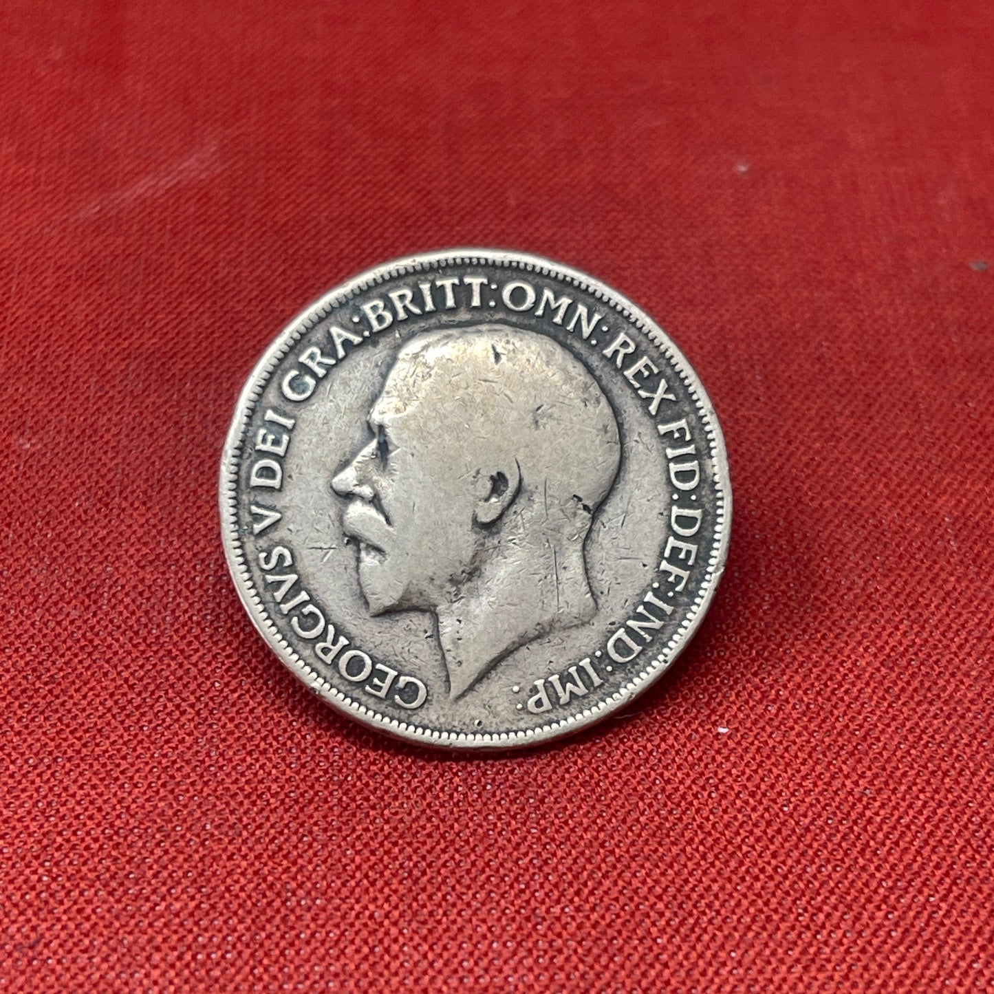 King George V One Penny Dated 1919