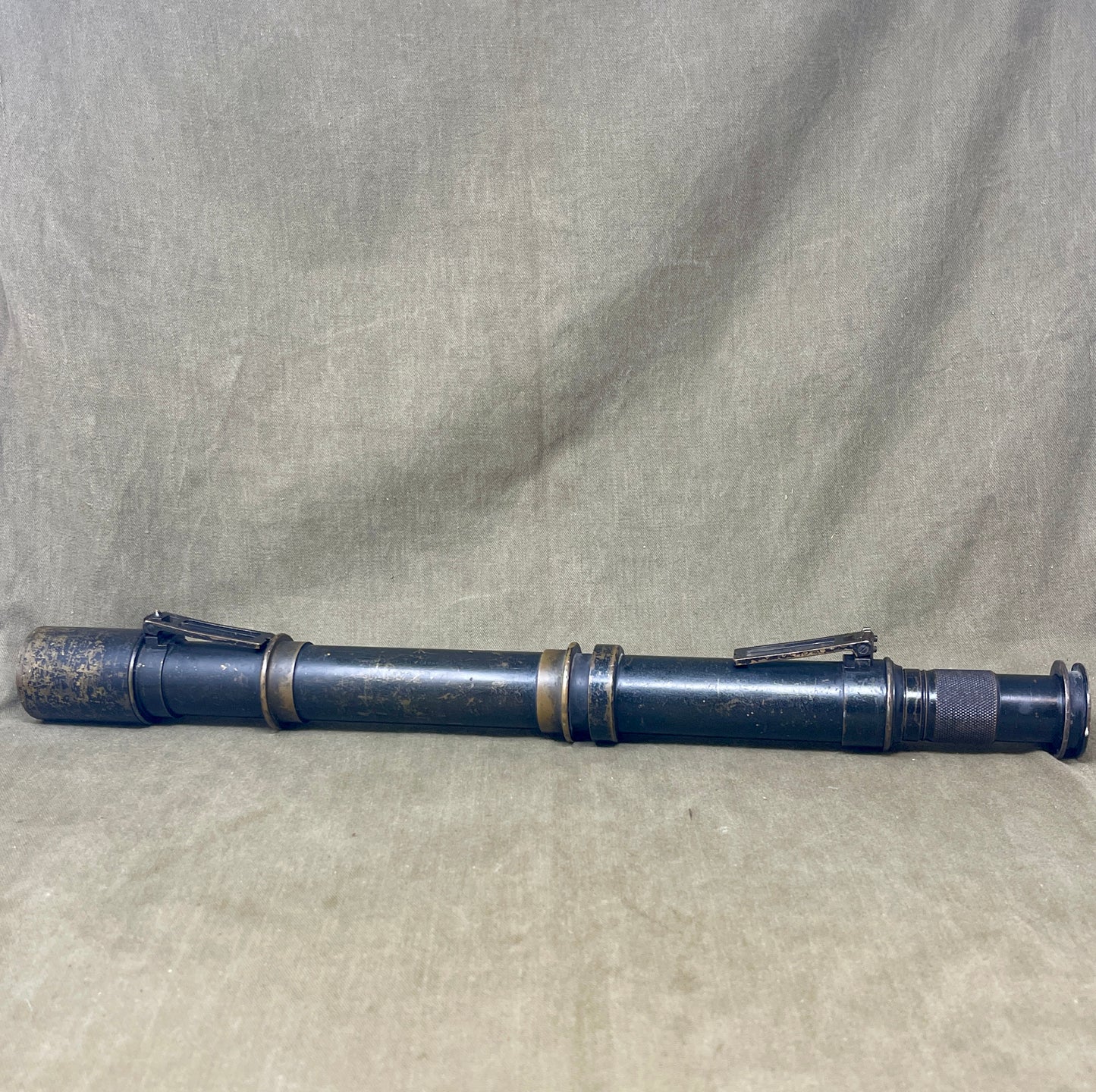 WW1 British Artillery Sighting telescope No5 1917 Pye & Co Cambridge