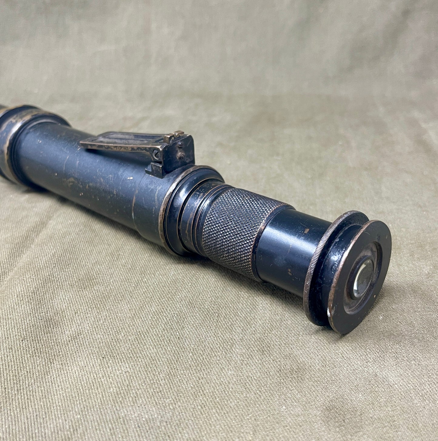 WW1 British Artillery Sighting telescope No5 1917 Pye & Co Cambridge