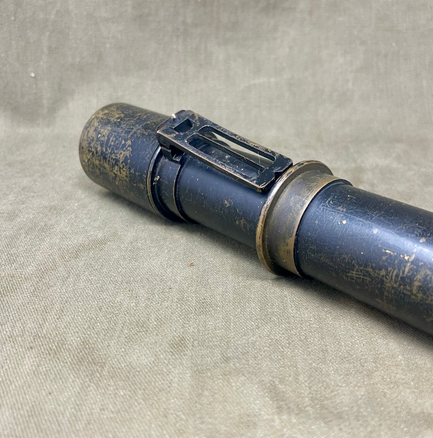 WW1 British Artillery Sighting telescope No5 1917 Pye & Co Cambridge