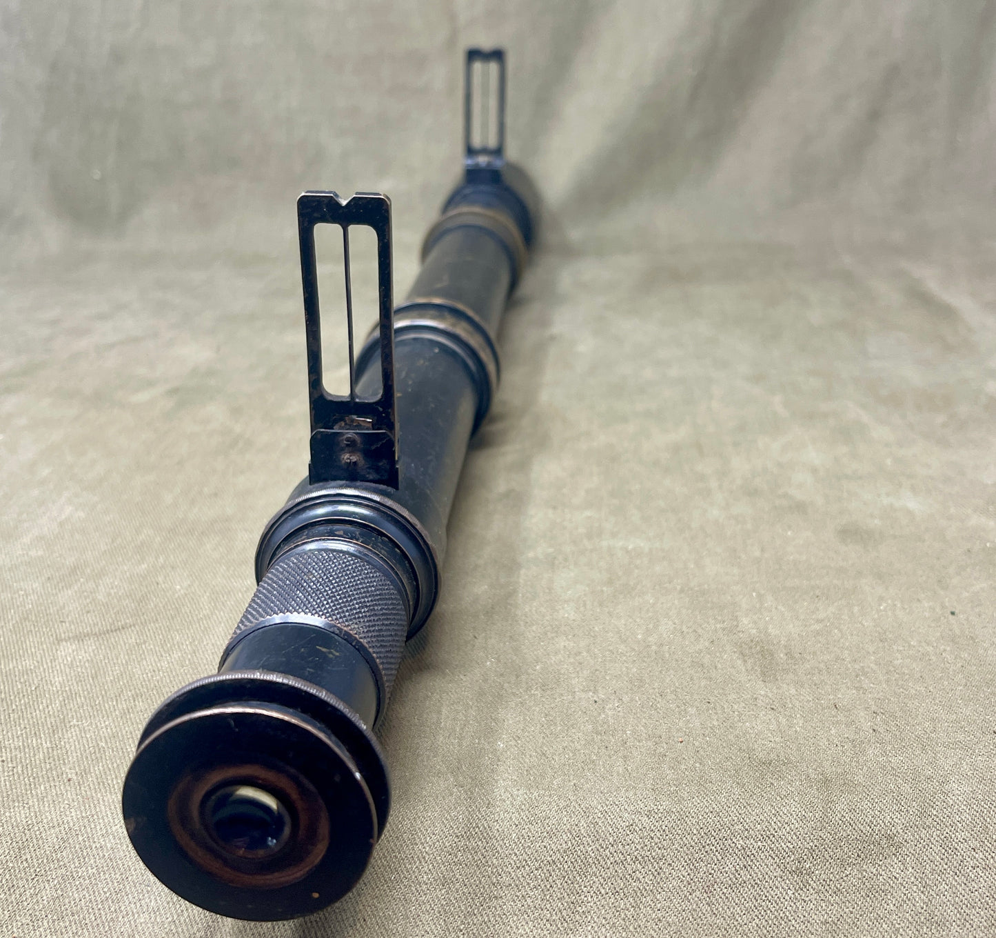 WW1 British Artillery Sighting telescope No5 1917 Pye & Co Cambridge