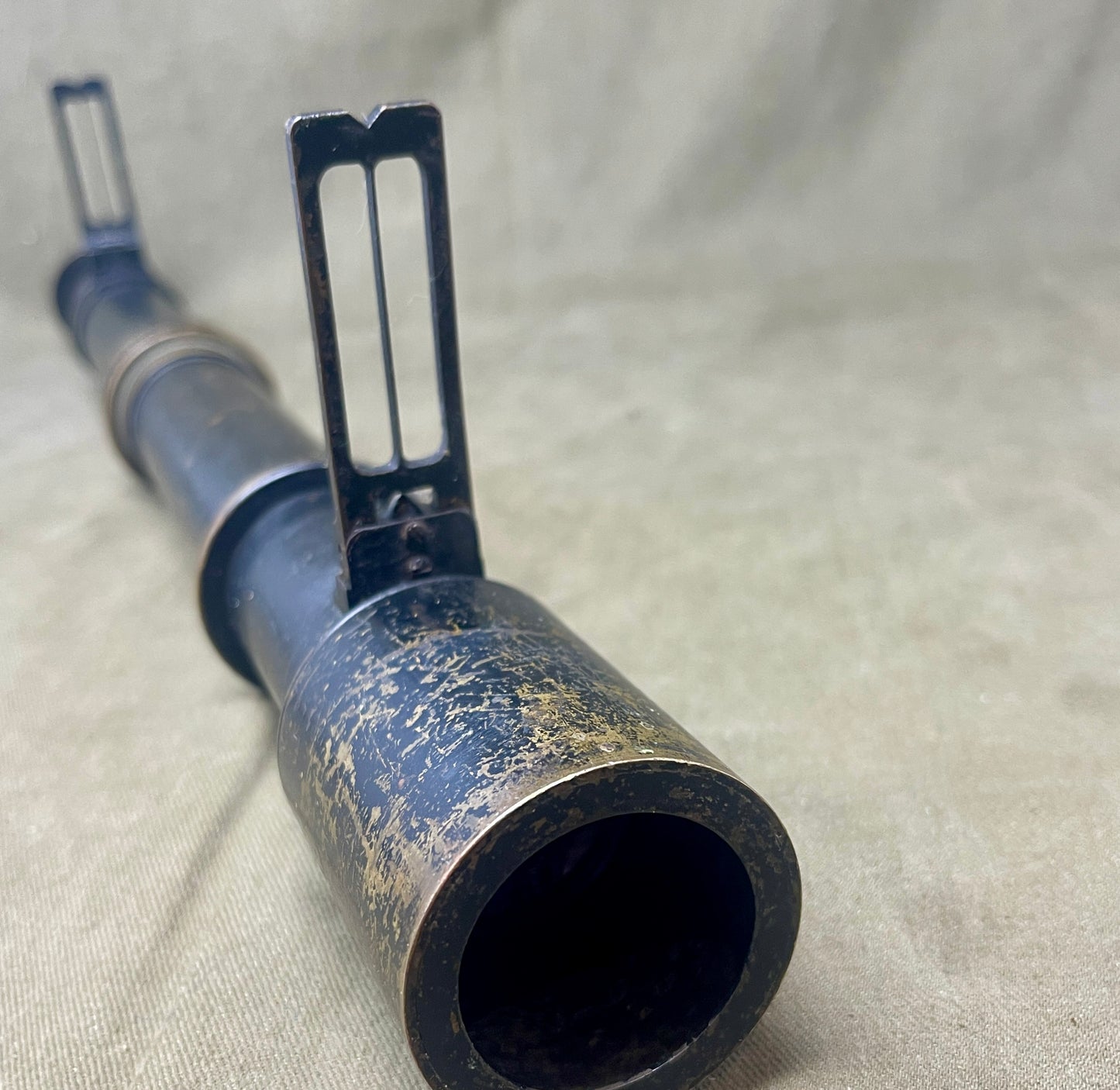 WW1 British Artillery Sighting telescope No5 1917 Pye & Co Cambridge