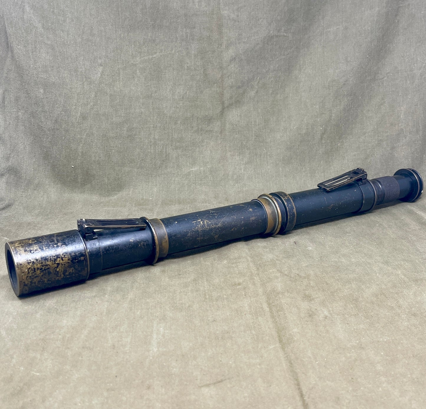 WW1 British Artillery Sighting telescope No5 1917 Pye & Co Cambridge
