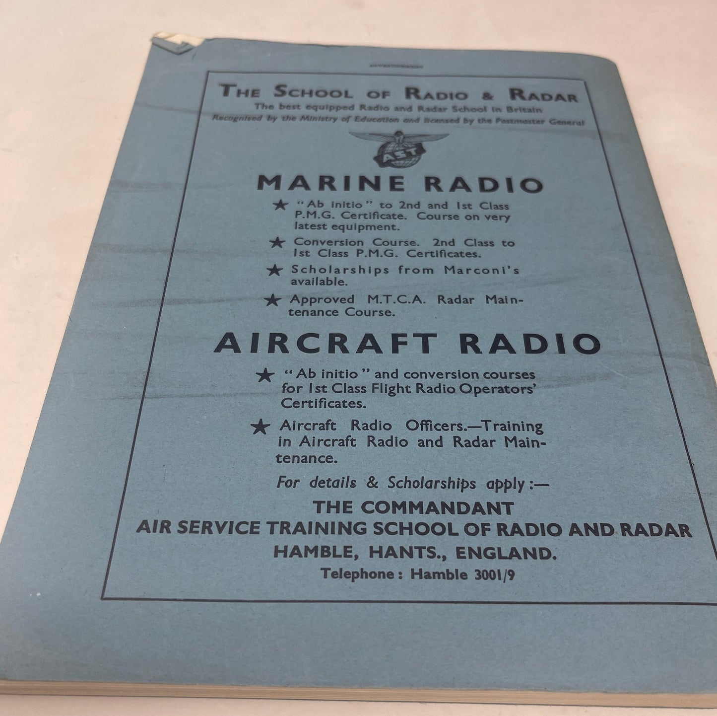 Original Air Publication 1762 Electrical and Radio Notes for Wireless Operators HMSO 1940 reprinted 1956. This manual is in excellent condition for its age. There are no pages missing or visible marks