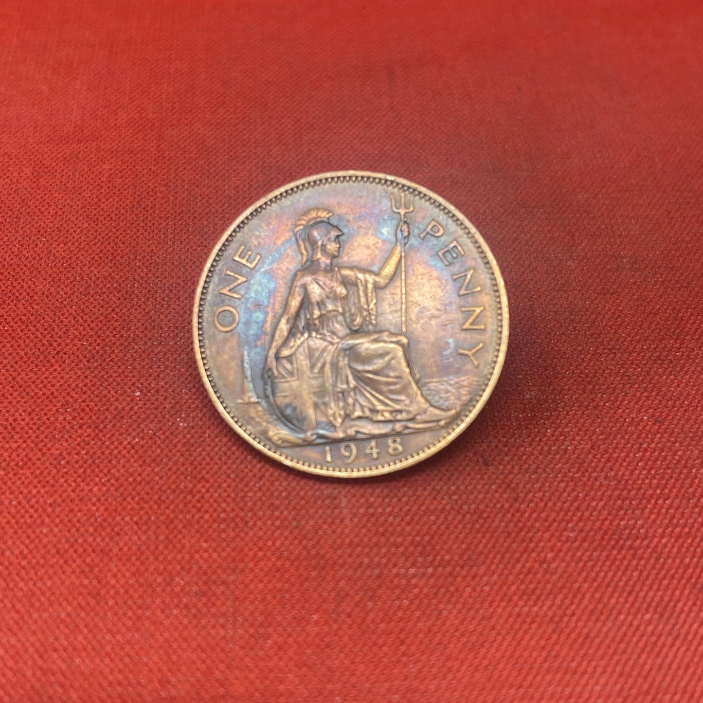 King George VI 1947 One Penny