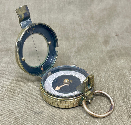 WWI British Verner’s Patent Marching Compass – 1917 F-L No.