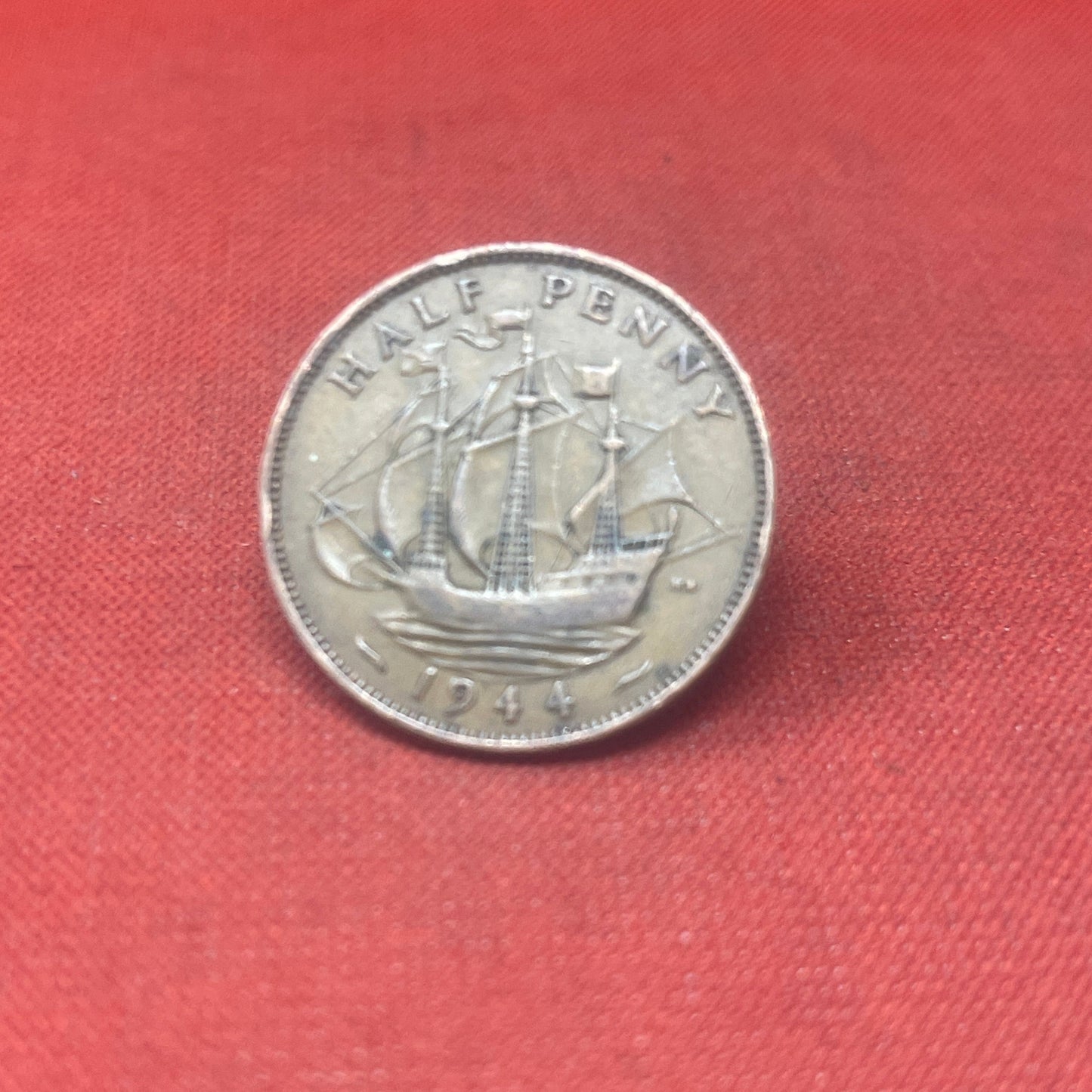 King George VI 1942 Half Penny