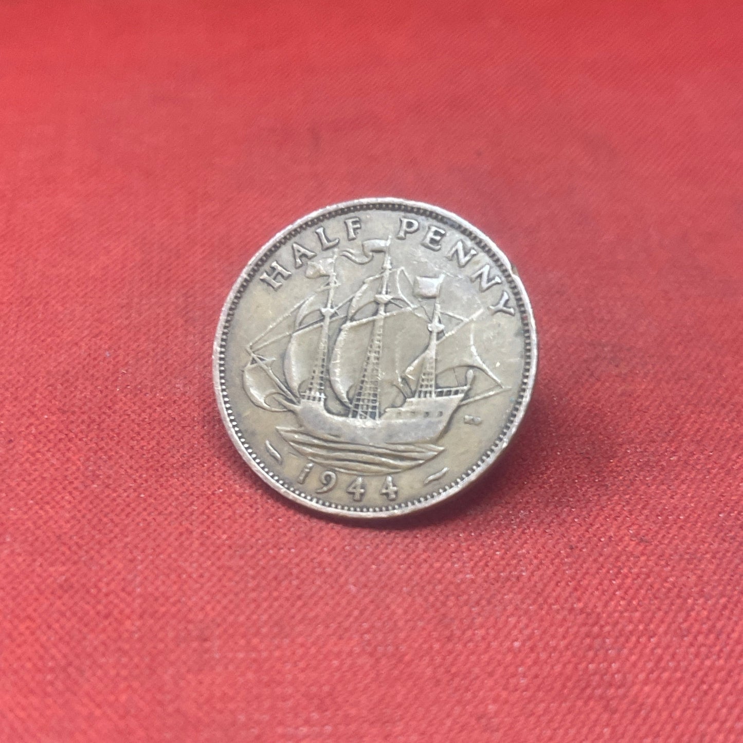 King George VI 1942 Half Penny