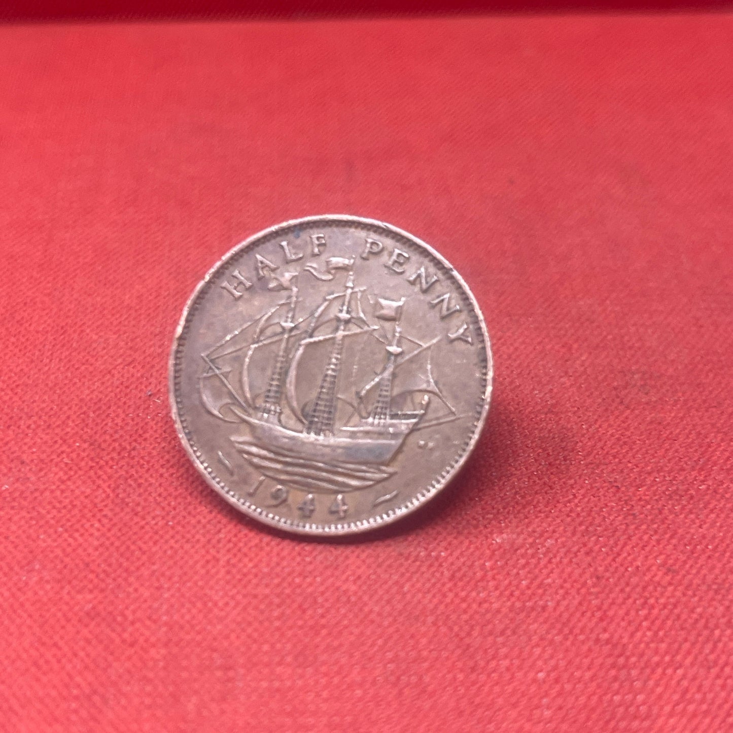 King George VI 1942 Half Penny
