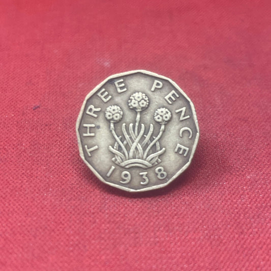 King George VI 1937  Threepence Coin