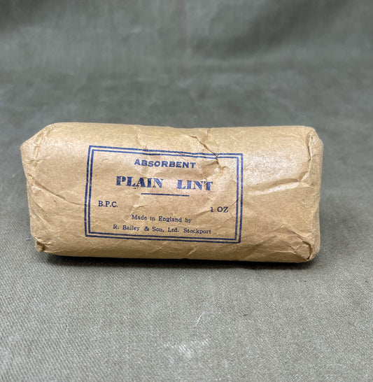 WWII Plain Lint B.P.C 1oz by R. Bailey & Son – Unopened & Excellent Condition