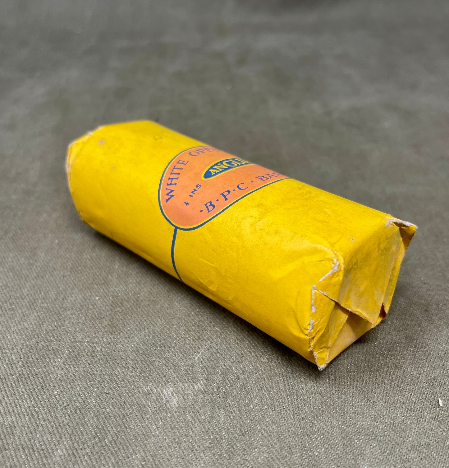 WW2 White Open Wove B.P.C Bandage