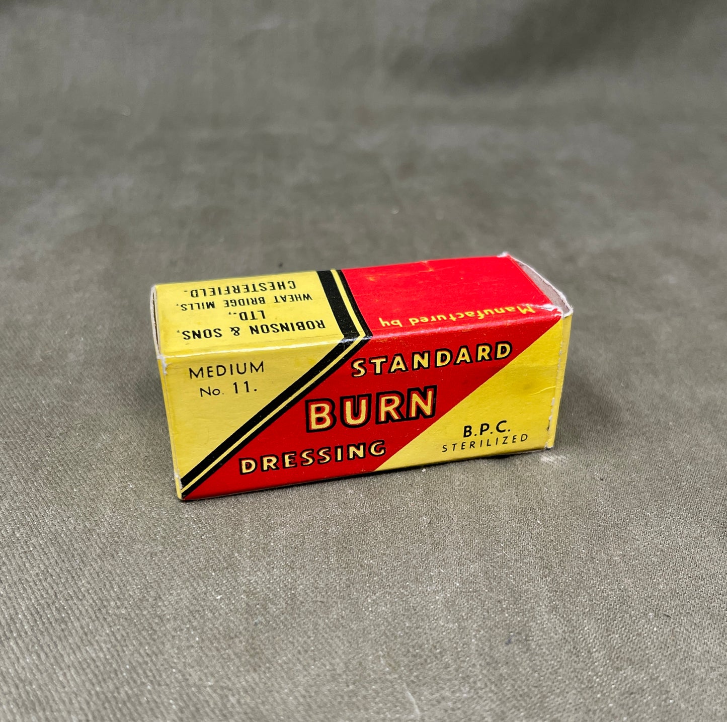 Standard Burn Dressing Medium No 11 B.P.C Robinson & Sons