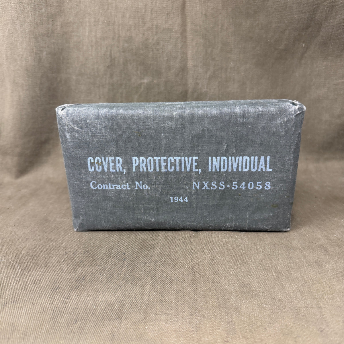 1944 US Army Individual Protective Cover – Sealed, Marked, and Complete