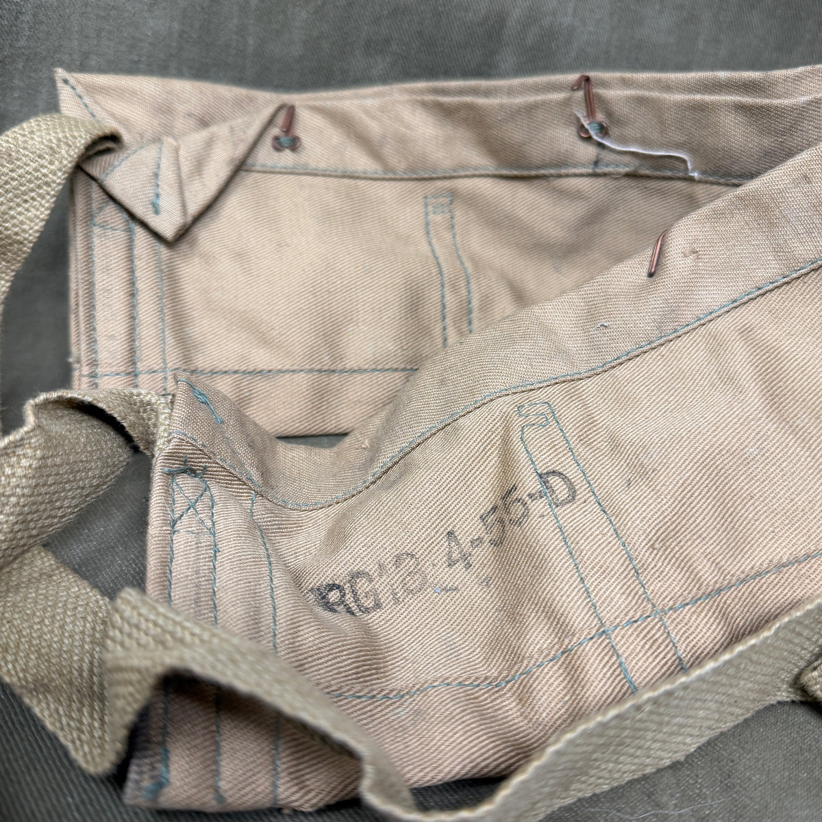 Original 1955 Dated British Army .303 Ammunition Bandolier – 50 Round – Military Issue