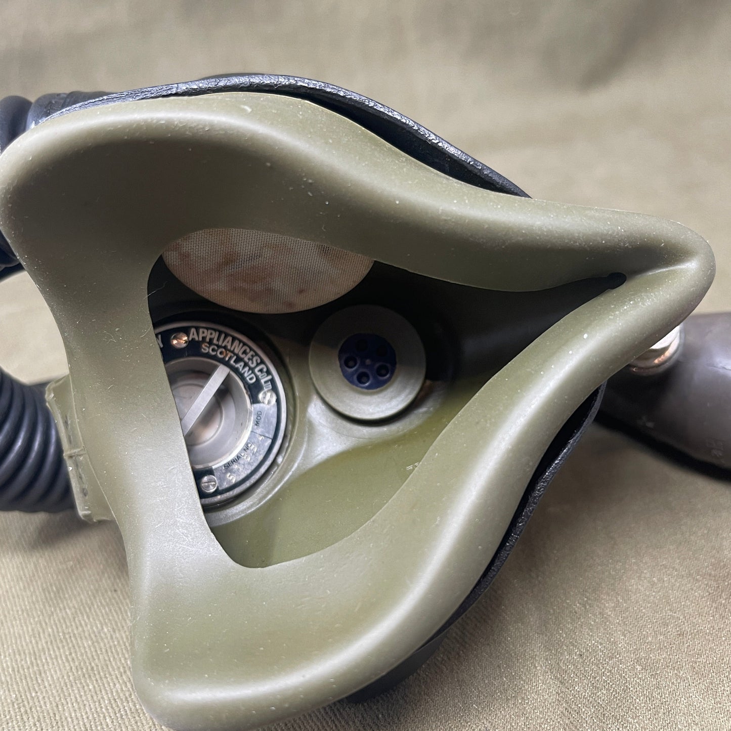 Original RAF P Type Oxygen Mask + Hose