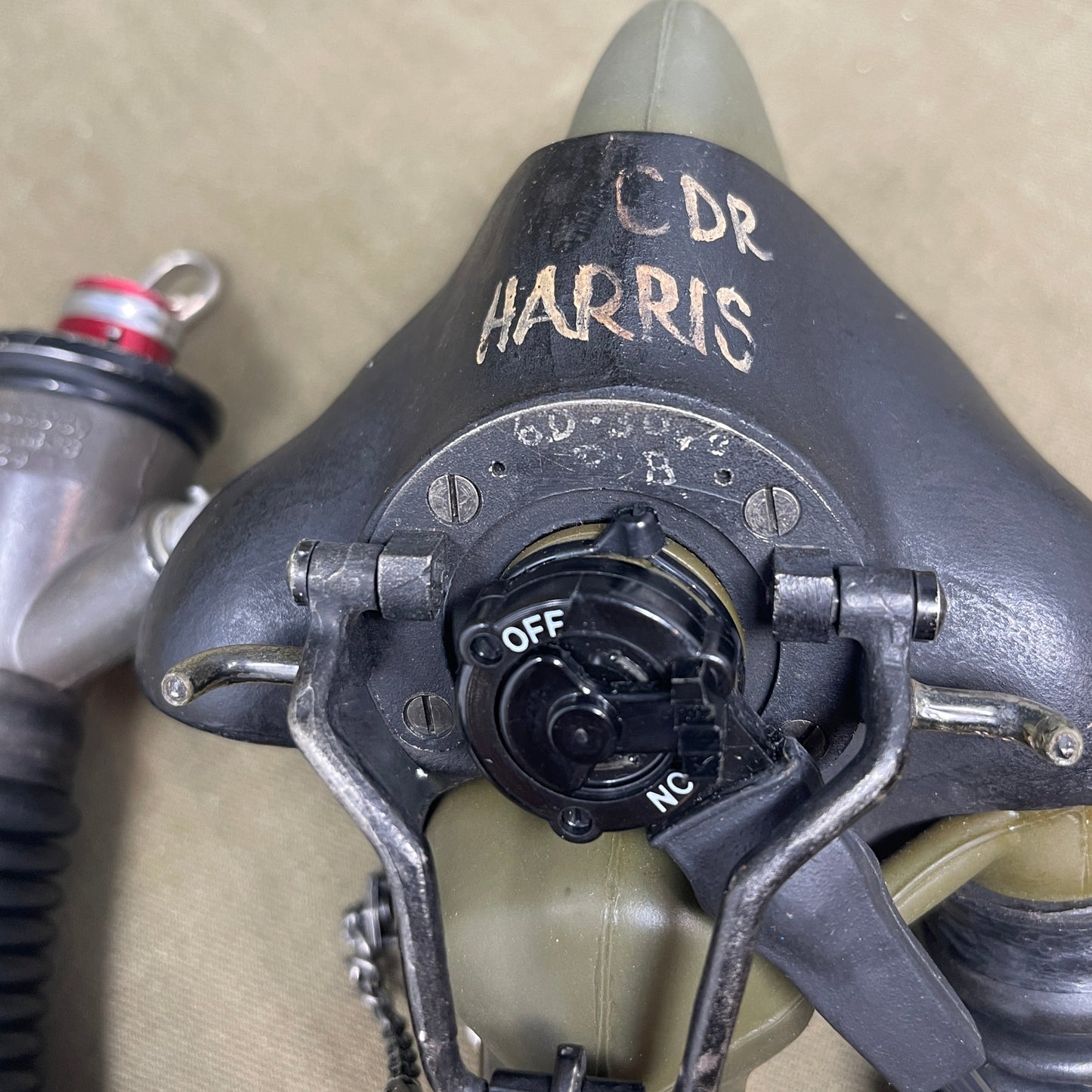 Original RAF P Type Oxygen Mask + Hose