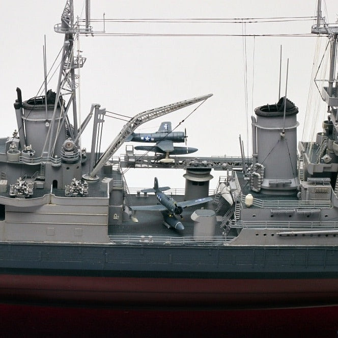 thumbnail image 2 of Academy 1/350 Scale USS CA-35 Indianapolis Military Ship Model Kit – #14107 2 of 5