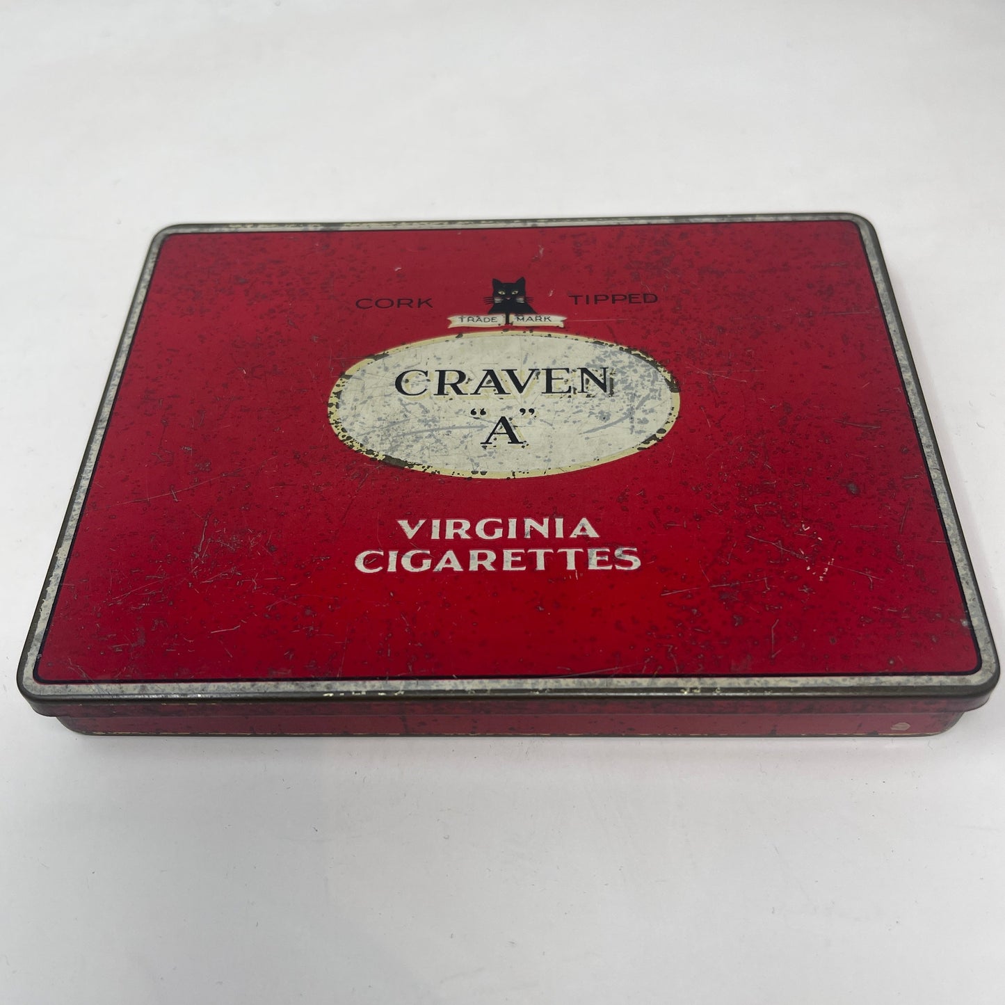 Empty Craven A Cigarette Tin