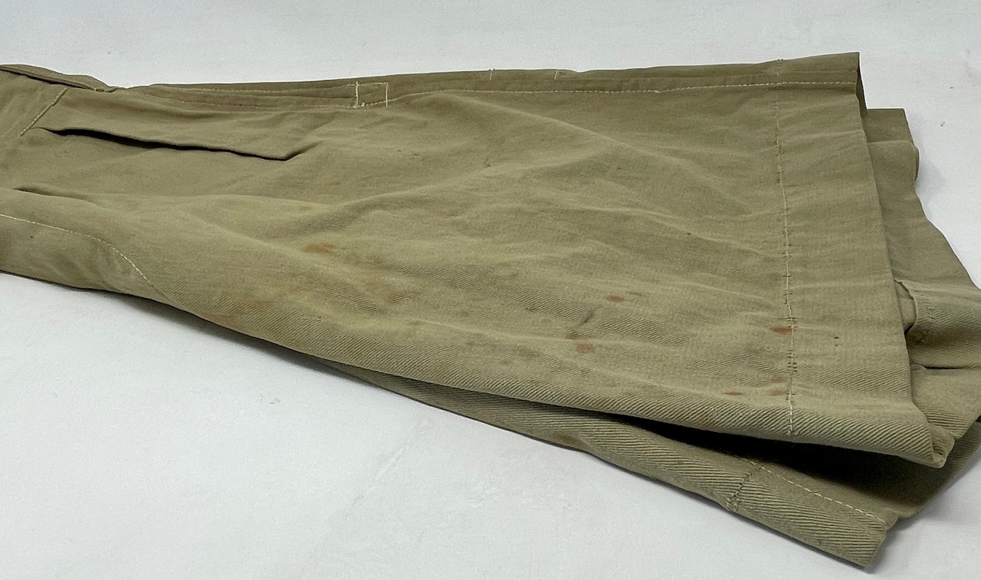 image of british army kd shorts folded