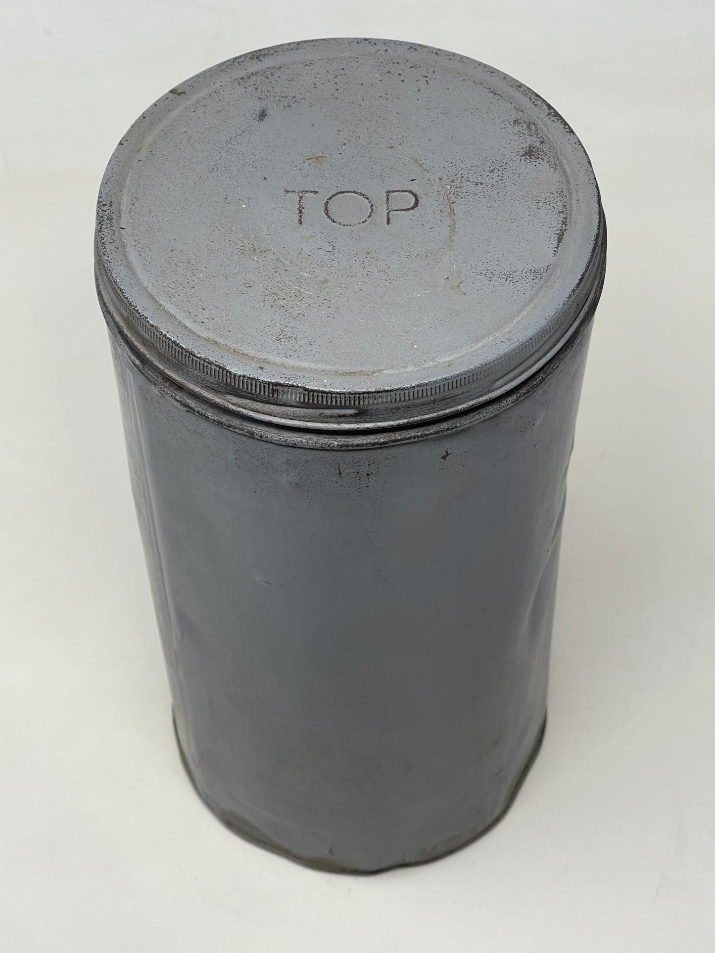 An original WW2 "Hurlock " field cooker.in cannister