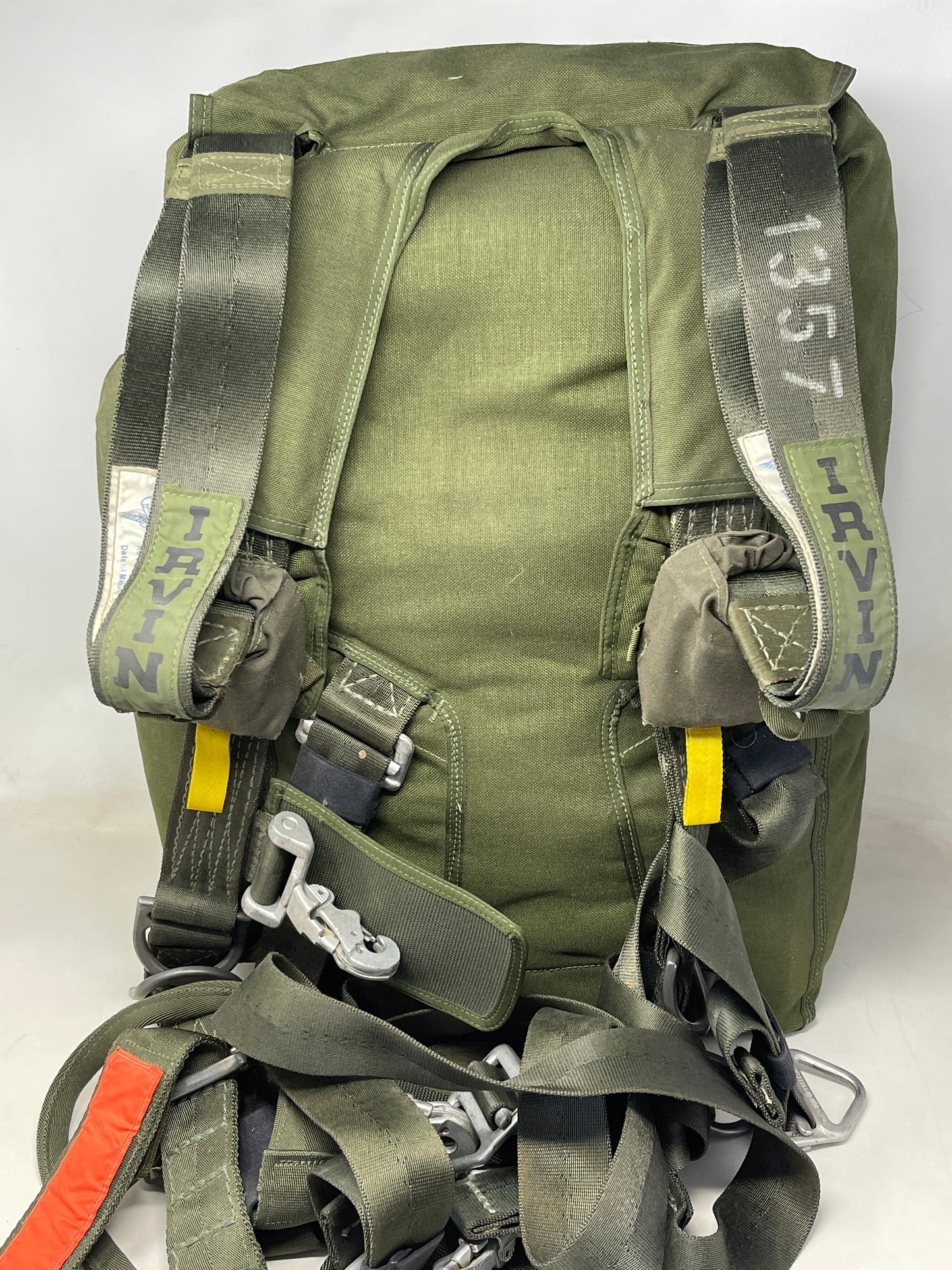 British Army Irvin Parachute Assembly Complete